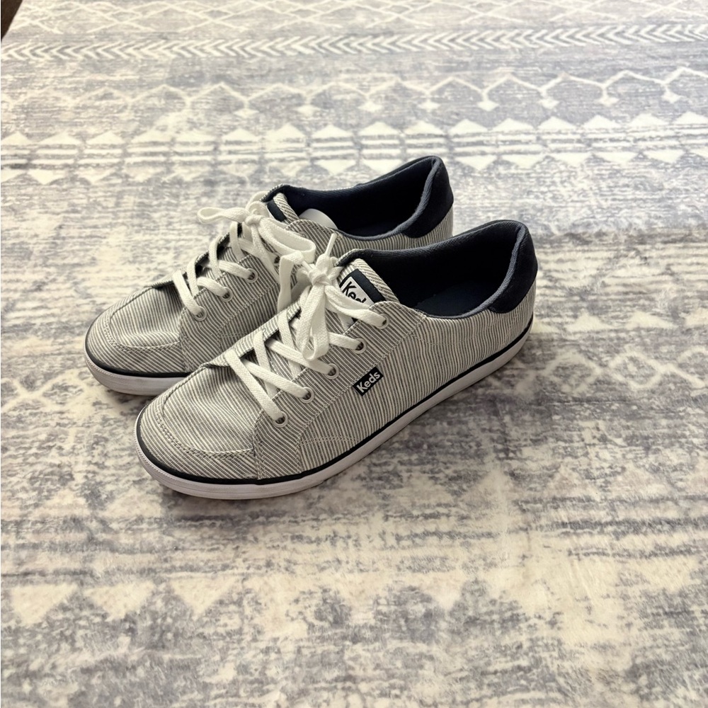 Striped Canvas Sneakers